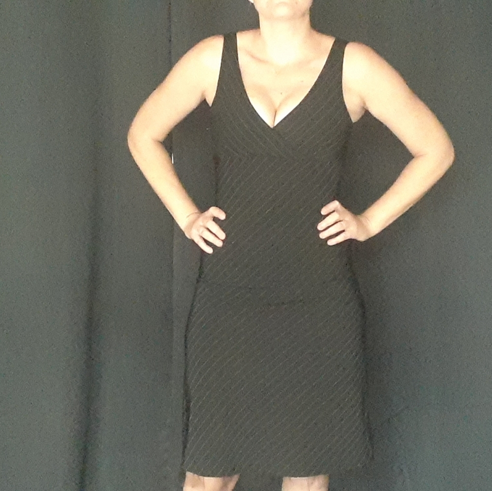 Pinstripes dress